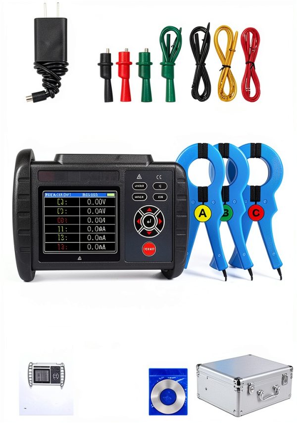 Large Diameter 3 Phase Digital Voltammeter VTSYIQI with USB Interface-7
