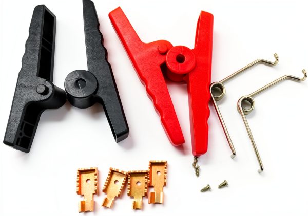 100 Amp Clamps for Battery Testing - MHADBKH Heavy-Duty Current Clamp-0