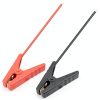 MEIRIYFA Battery Alligator Clips to 10AWG Bare Wire Crocodile Clamps 50A High Current Alligator Clips Cable for Power Stations Car Battery Emergency Hitch Rescue -11.8in/30cm-0
