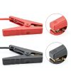 MEIRIYFA Battery Alligator Clips to 10AWG Bare Wire Crocodile Clamps 50A High Current Alligator Clips Cable for Power Stations Car Battery Emergency Hitch Rescue -11.8in/30cm-5